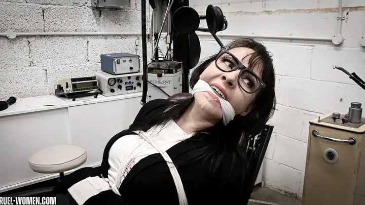 Real Cruel Women - Dental Nurse Bound and Gagged *MOV*