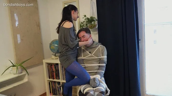 Bondish - SISSYBOY TIED UP ALONE AT HOME