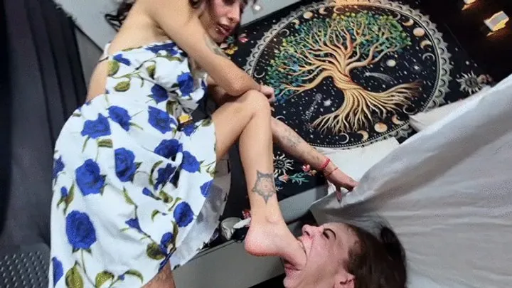 Fetish Factory Brazil Foot Fetish - BABE DRIVING GIH SPANIC TO DESPAIR WITH HER HARD FOOT GAGGING - CLIP 04