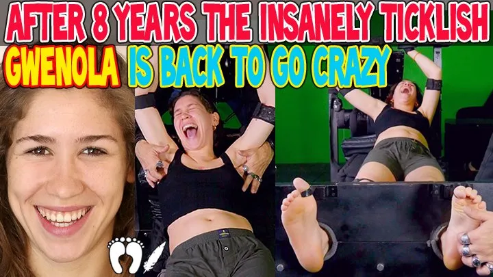Tickle Frenchtickling  Store - AFTER 8 YEARS THE INSANELY TICKLISH GWENOLA IS BACK TO GO CRAZY - HD WMV