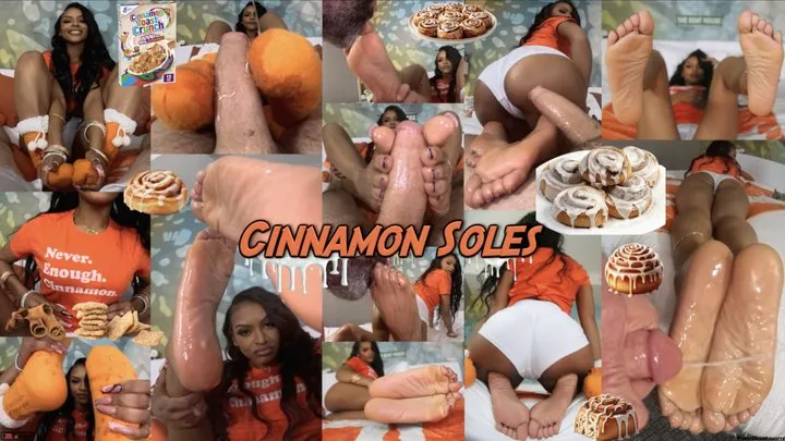 Feet Goat - Cinnamon Soles gets a massive load of warm DaddyGoat milk!