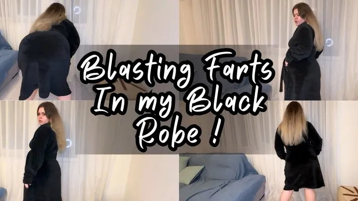 Yourfantasy6190 - Black Robe Stinky BBW Fart Frenzy