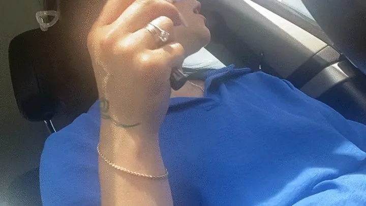 Prettyprincess2 And Ricardo73 - Smoking and Farting in the car 2