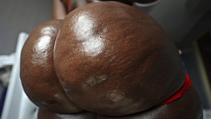 Black Meaty Asses - My Thick farting Donkey Booty overwhelms a new female ass slave to desperation FULL SESSION