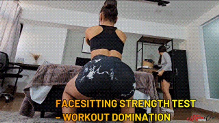 Karina Cruel Facesitting - FACESITTING STRENGTH TEST - WORKOUT DOMINATION - MARCELA SCHULTZ - FULL VERSION - NEW FEBRUARY 2026