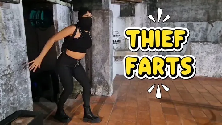 Alessiialove - Desperate Thief, Farting in the middle of the action