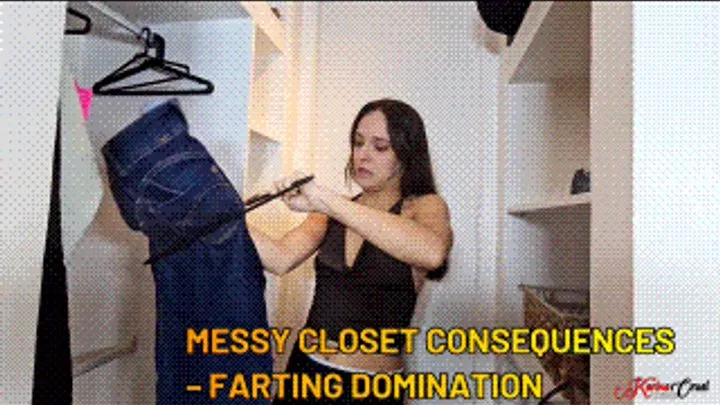 Karina Cruel Farting  Enema - MESSY CLOSET CONSEQUENCES - FARTING DOMIANTION - VERONICA LINS - FULL VERSION - NEW FEBRUARY 2026