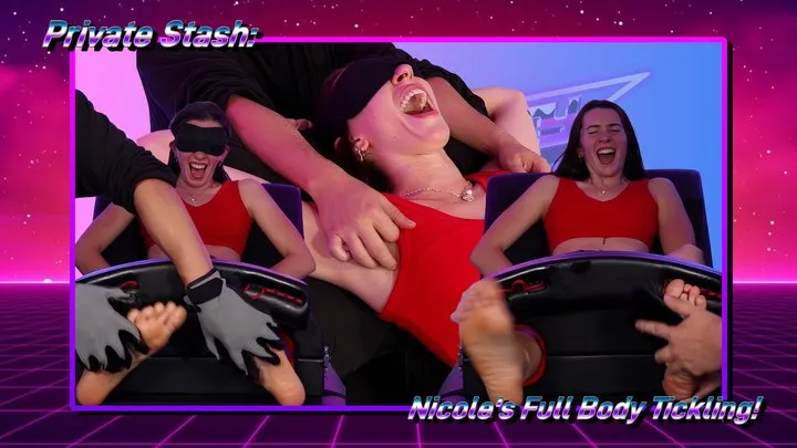 Random Sole Encounters - PRIVATE STASH: Tickle Toy Nicole’s Full Body Tickle Session!