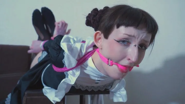 Bondageandfetish - Maid's First BASTINADO Punishment by her MISTRESS! (HD)
