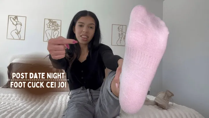 Aria Nicole - Post Date Night Foot Cuck CEI JOI Feat Aria Nicole 4K