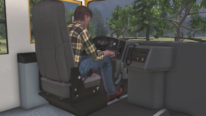 Vhf Horizon The Alt Station - School Bus Cranking Template - Habben in leather Brogues 1080p