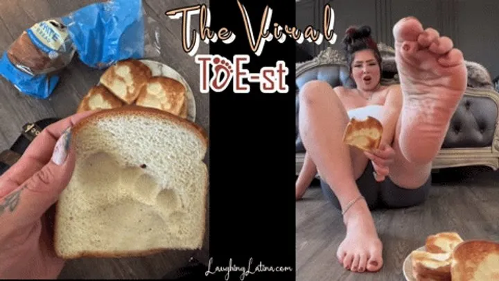 The Laughing Latina - The Viral TOE-st! - Foot Worship