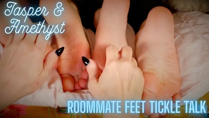 Nyxons Fetish Files - Jasper & Amethyst Roommate Feet Tickle Talk 720p