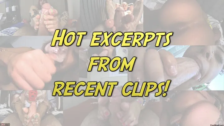 Feet Goat - Hot excerpts from recent clips!