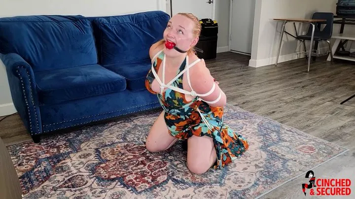 Cinched And Secured - Captured Kerry - Getting To Know Her (MP4 Format)