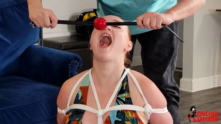 Cinched And Secured - Captured Kerry - Getting To Know Her (WMV Format)