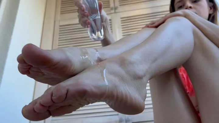 Bondageandfetish - My neighbor in foot fetish (HD)