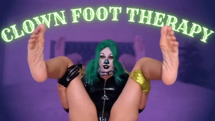 Kitzis Clown Fetish - Clown Foot Therapy