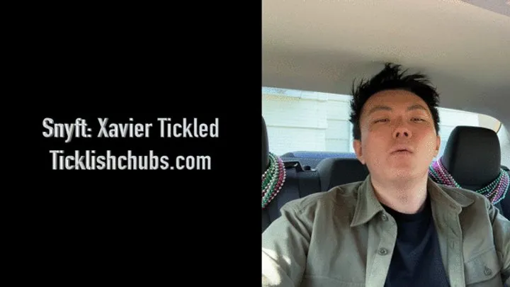 Ticklishchubs - Snyft: Asian Cutie Xavier Gets His Feet Tickled in the Car