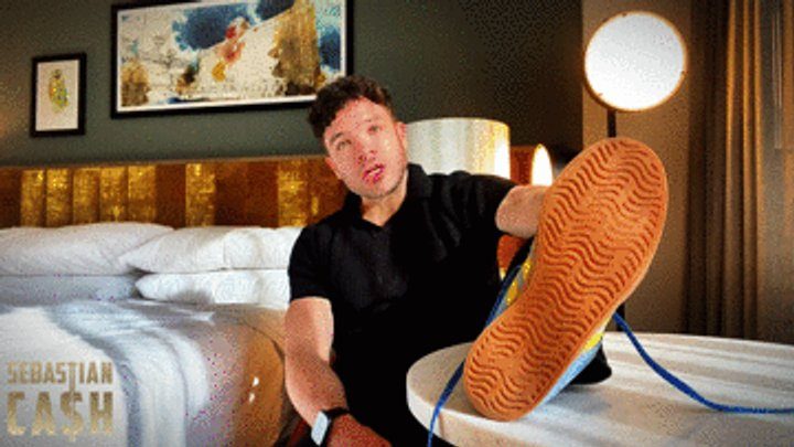 Sebastian Cash Alpha Male Dom - Foot Boss Salary Negotiation