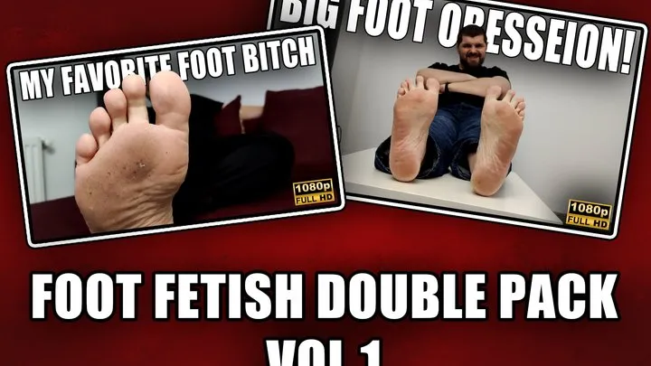 Kingdom Pictures - Foot Fetish Double Pack Vol 1 - Full HD 1080p - KingMarti