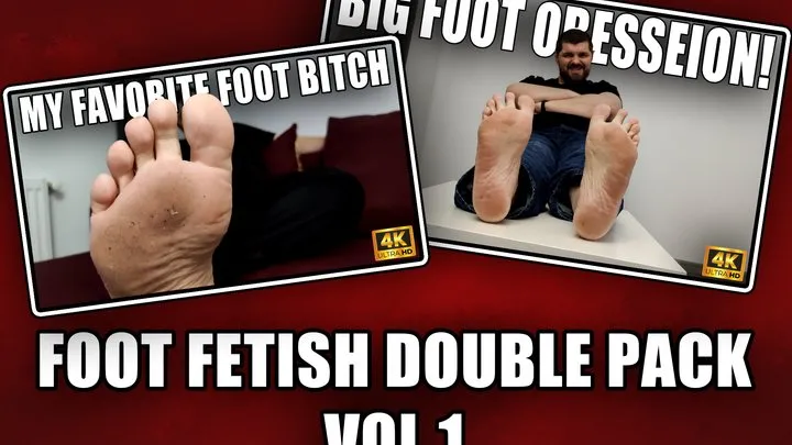 Kingdom Pictures - Foot Fetish Double Pack Vol 1 - 4k UHD 2160p - KingMarti