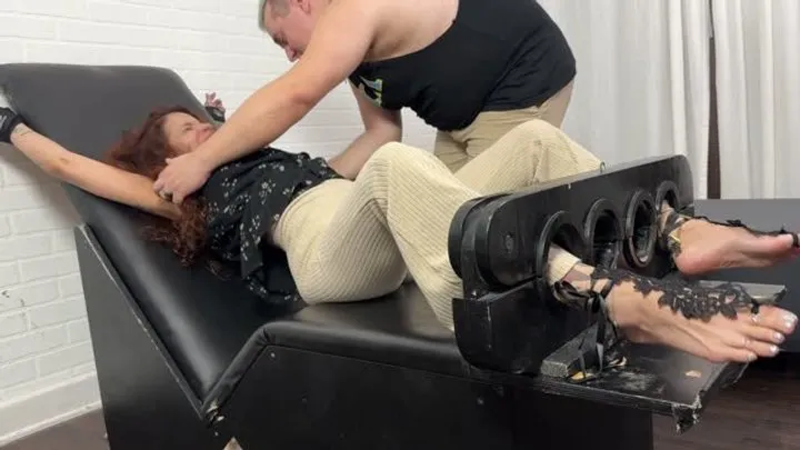 Ticklishchicks - Ginary Howling and Laughs in the Tickling Chair