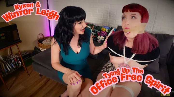 Nyxons Bondage Files - Nyxon & Winter Leigh Tying Up The Office Free Spirit 720p