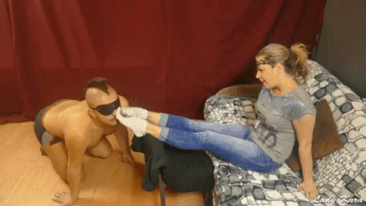 Lady Kara - Worship My Dirty Socks and Feet (1080HD)