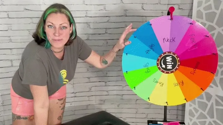 Total Tickling - WHEEL OF TICKLING - Vanessa Rain Tickles YOU - POV HIDEF MOV