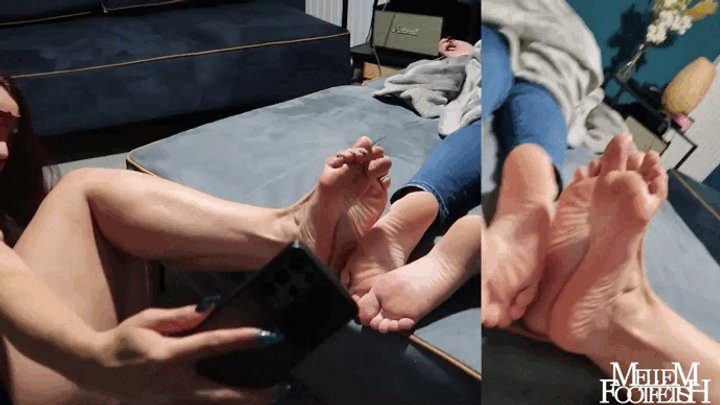French Feet Joi By Mellem - My roommate's feet - FEET JOI - FOOT FETISH - FOOT WORSHIP - FOOT SMELLING - SMELL FETISH - SOLES