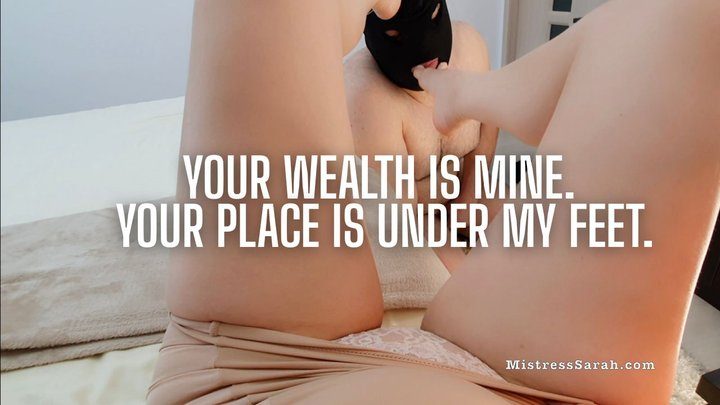 Sarahdom - Morning Matriarchy POV: Nude Pedicure Worship & Total Financial Ownership [Lifestyle Femdom, Real Slave, Female Supremacy]