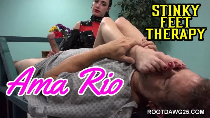 Foot Fetish By Rootdawg25 - Ama Rio - Stinky Feet Pulse Nurse 1080p MP4