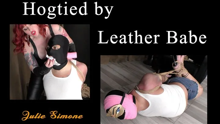 Julie Simones Fetish Mega Store - Hogtied by Leather Babe 1280x720