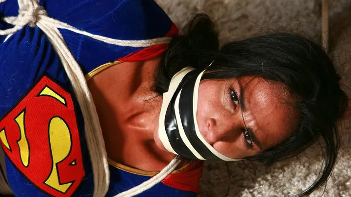 Dominic Wolfe's Gagged Beauties - Sofia Bertolini is a Tightly Hogtied, Toe-tied, Triple Gagged, Humiliated and Dominated Superheroine Dominatrix! RE ENCODE 2025 *NEW PREVIEW*
