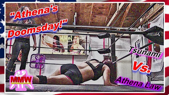 Modest Moms Wrestling - Athena's Doomsday! WMV
