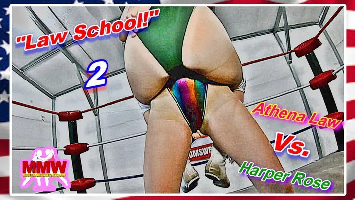 Modest Moms Wrestling - Law 'School! 2