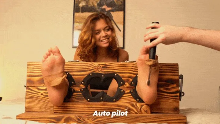 Lovely Laugh Tickling - Capucine in Nylons - Until the Last Thread Rips