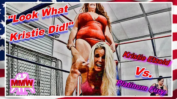 Modest Moms Wrestling - Look What Kristie 'Did!