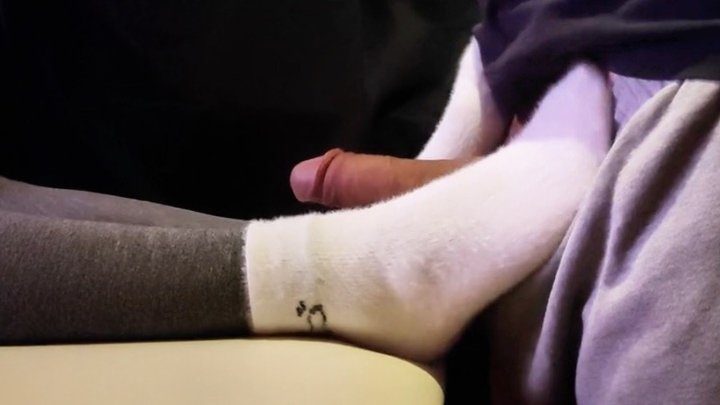 Creamy Adelle - Cumming Inside Stepsister's Socks After Sockjobs