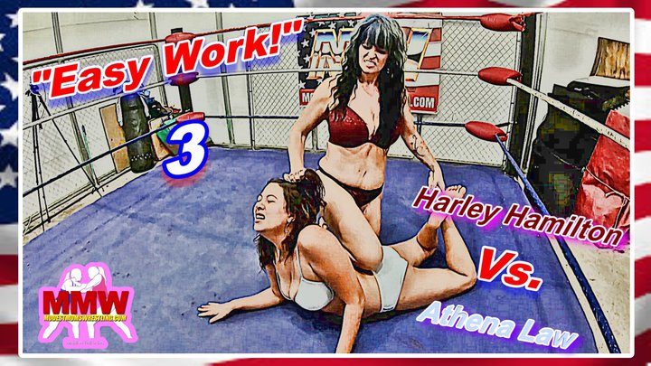 Modest Moms Wrestling - Easy Work! 3 Modest Moms Wrestling - Easy Work! 3