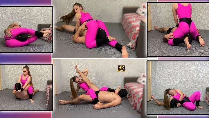 Vallstudio - Wrestling in Biflex: Female Domination and Facesitting 4K - Ass Worship - Foot Worship - Ass Smothering - Nylon Clothing - Fighting - Ass Eating - Scissor Hold - Strong Girl - Muscle Girl - Workout - Muscle Worship - Foot Fetish - Mixed Wrestling