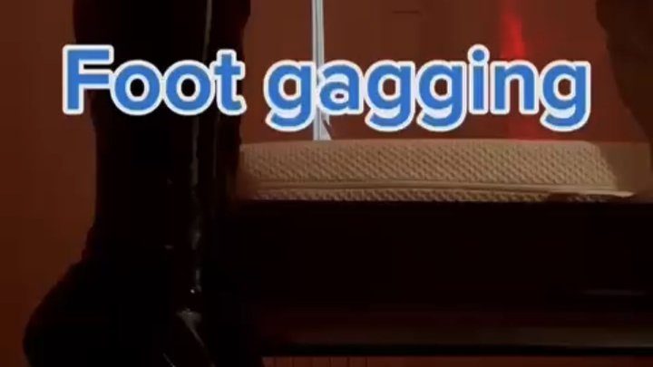 Lady Milly - Foot Gagging