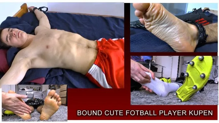 Czechmalefoot Video Store - Bondaged barefoot football player Kupen