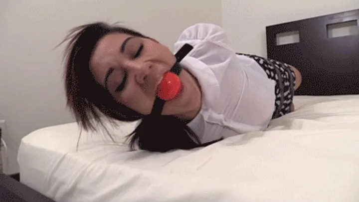 Girl Next Door Bondage - d2604SAHRYE-Tie me up, gag me, and do naughty things to me!