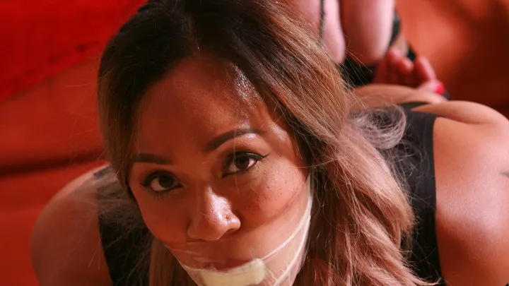 Dominic Wolfe's Gagged Beauties - Gorgeous Chanel Tropeau Request to Be Very Tightly Taped Up & Gagged in: The Session! *RE EDIT 2025* NEW PREVIEW!