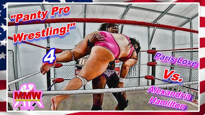 Modest Moms Wrestling - Panty 'Pro Wrestling! 4