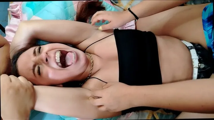 The Most Ticklish - Held Down Hysteria: Tickle Toy Paola Can’t Stand It!