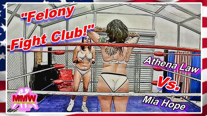 Modest Moms Wrestling - Felony Fight Club!