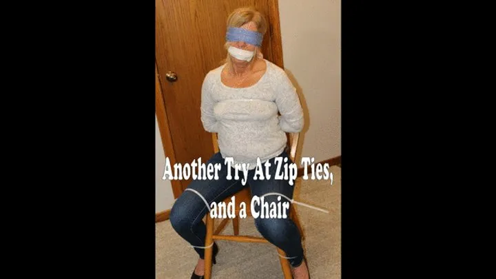 Bondage Stories - Another Try At Zip Ties, and a Chair